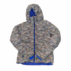 Women's DESCENTE Multicolor Ski & Snow Jacket M with Blue Accents Winter